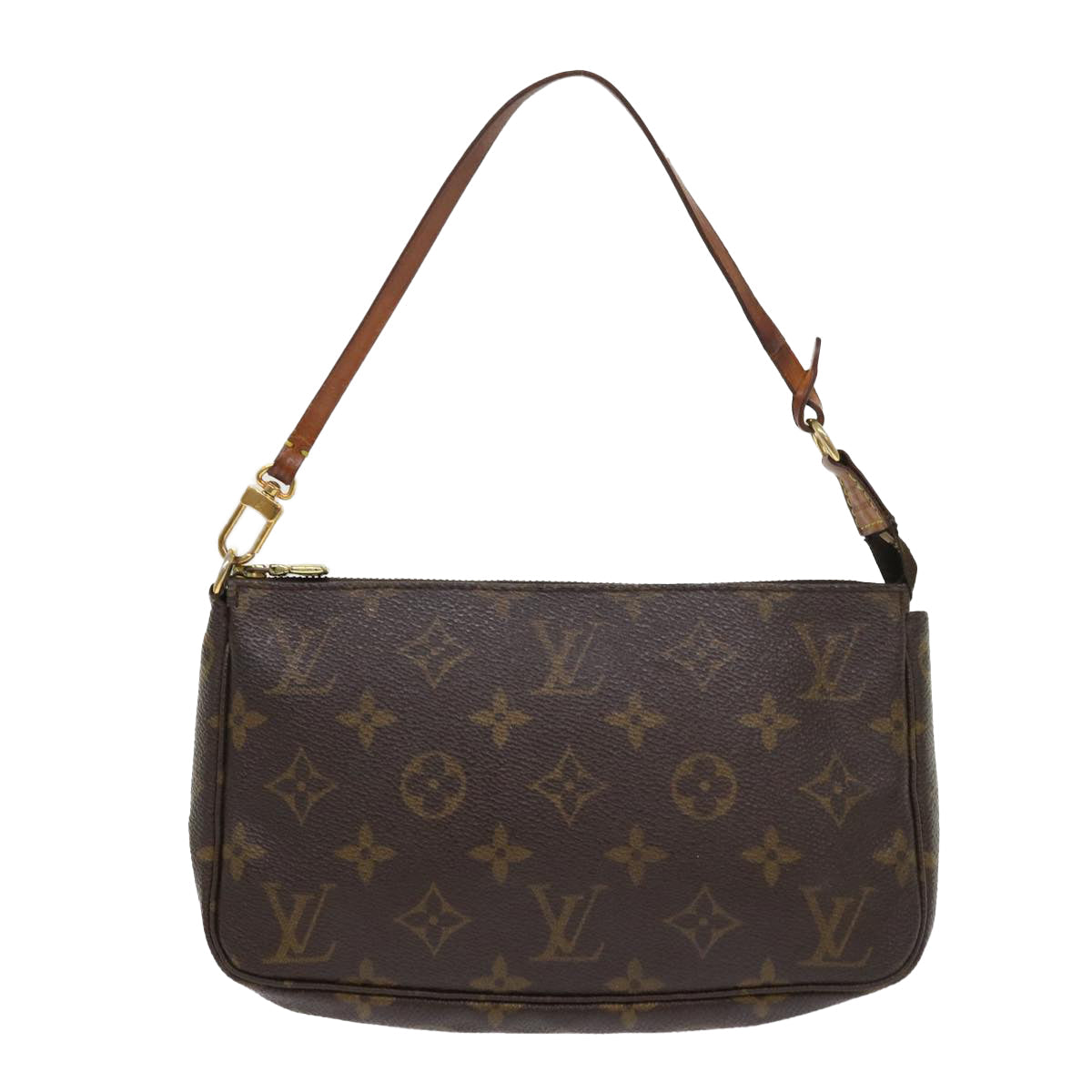 LOUIS VUITTON Monogram Pochette Accessoires Pouch M51980 LV rd5376