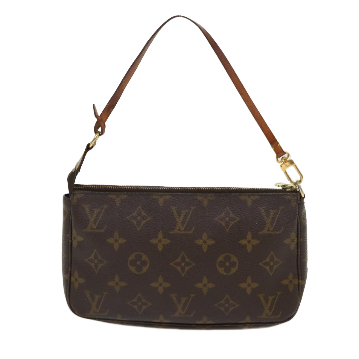 LOUIS VUITTON Monogram Pochette Accessoires Pouch M51980 LV rd5376