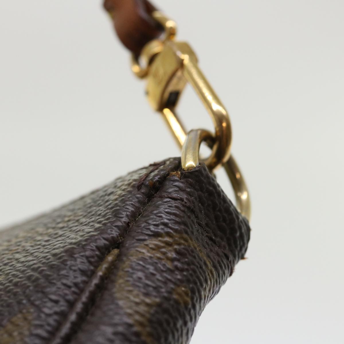 LOUIS VUITTON Monogram Pochette Accessoires Pouch M51980 LV rd5376