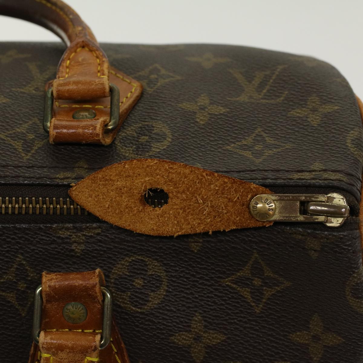 LOUIS VUITTON Monogram Speedy 30 Hand Bag M41526 LV rd5377