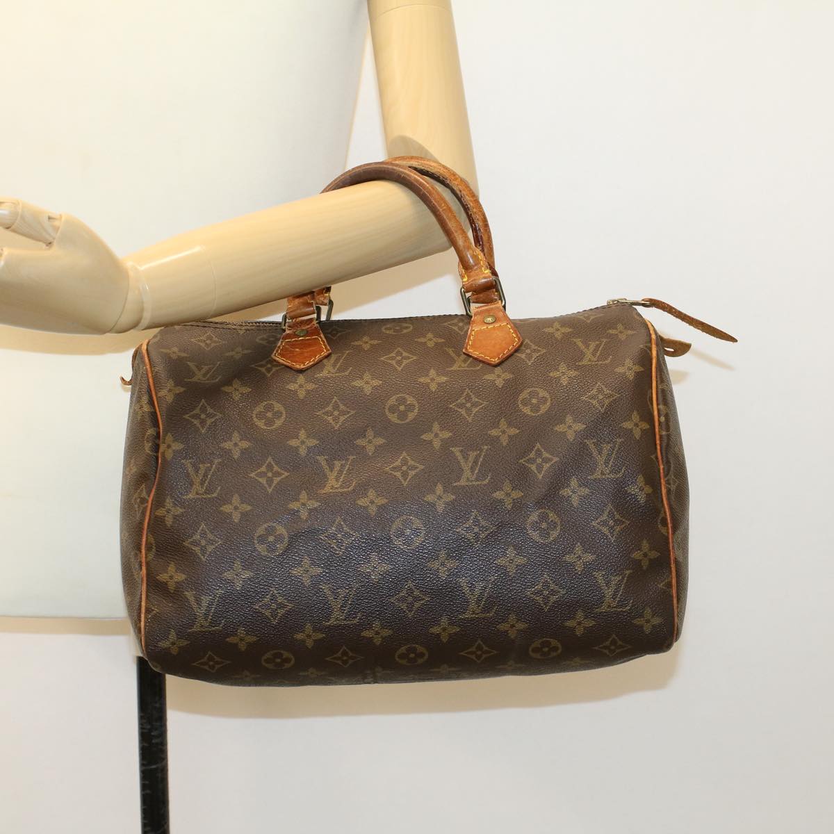 LOUIS VUITTON Monogram Speedy 30 Hand Bag M41526 LV rd5377