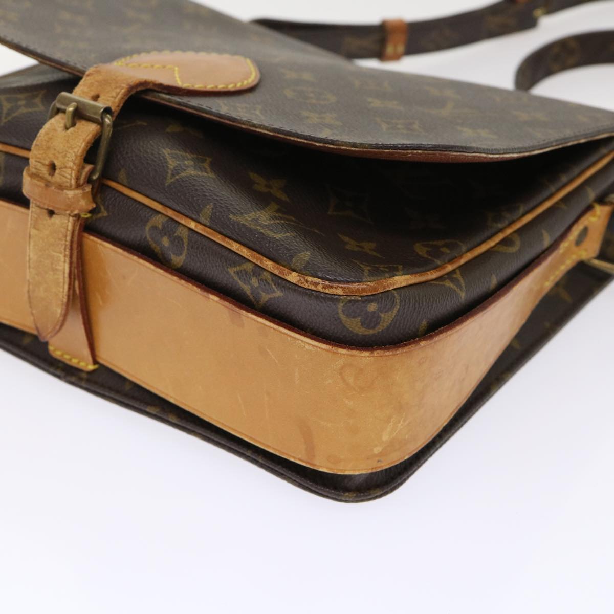 LOUIS VUITTON Monogram Cartouchiere GM Shoulder Bag M51252 LV rd5383