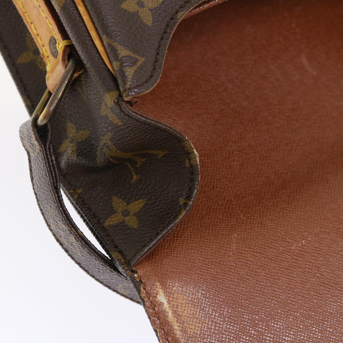 LOUIS VUITTON Monogram Cartouchiere GM Shoulder Bag M51252 LV rd5383