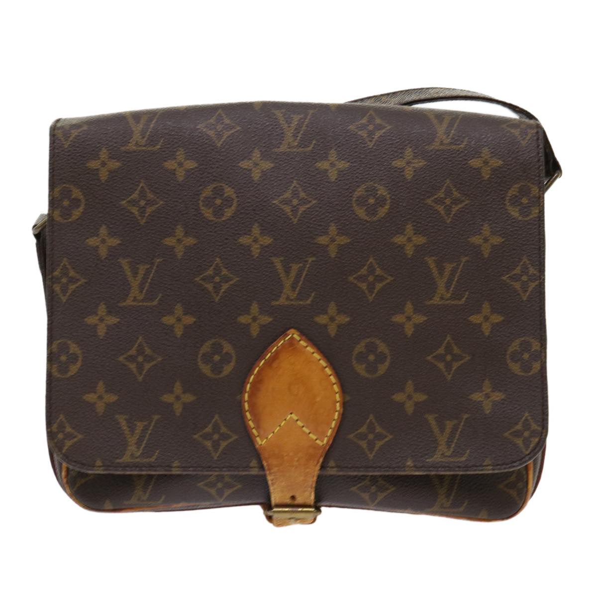 LOUIS VUITTON Monogram Cartouchiere GM Shoulder Bag M51252 LV rd5383