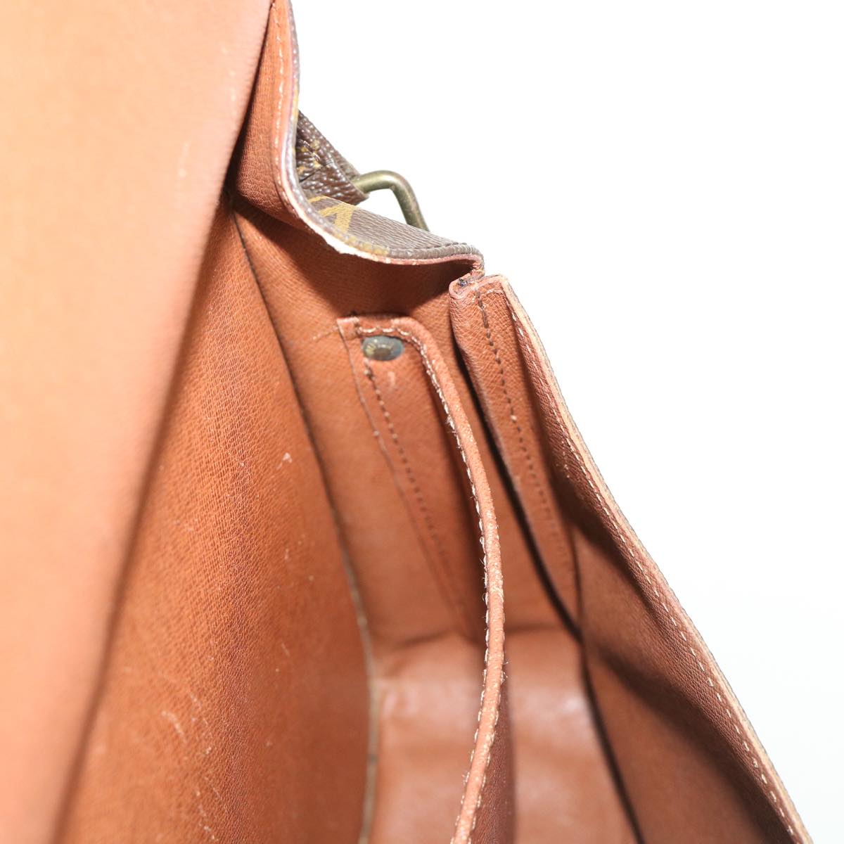 LOUIS VUITTON Monogram Cartouchiere GM Shoulder Bag M51252 LV rd5383