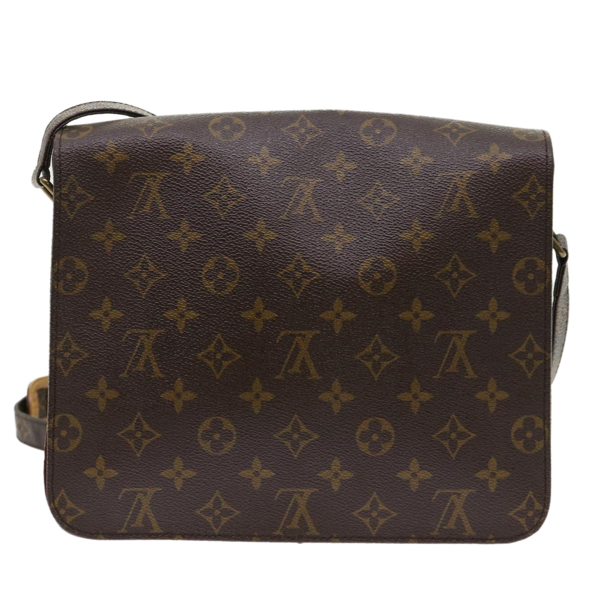 LOUIS VUITTON Monogram Cartouchiere GM Shoulder Bag M51252 LV rd5383