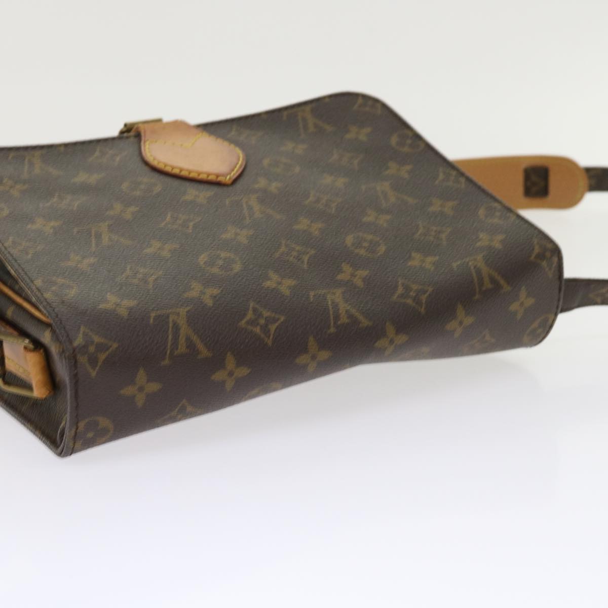 LOUIS VUITTON Monogram Cartouchiere GM Shoulder Bag M51252 LV rd5383