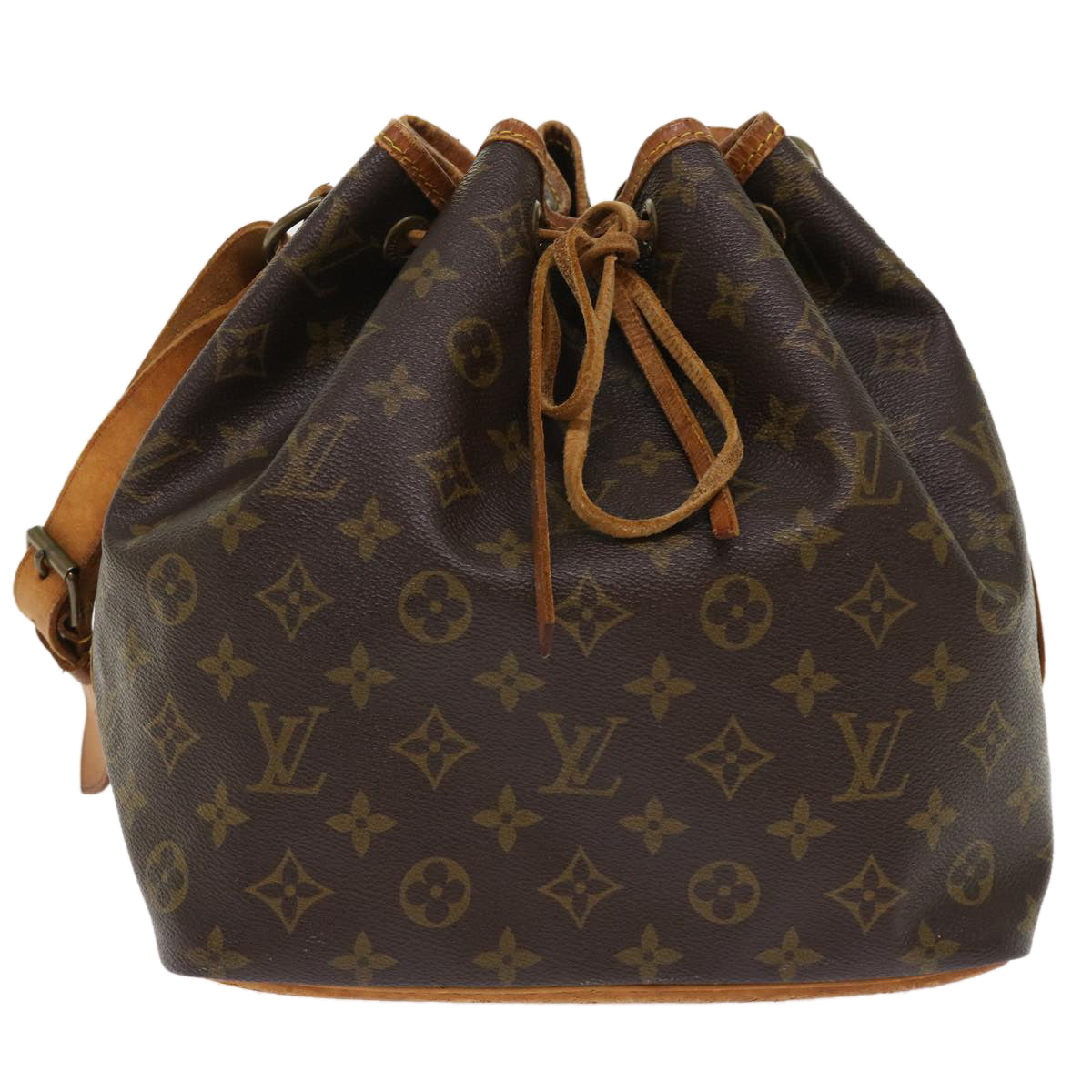 LOUIS VUITTON Monogram Petit Noe Shoulder Bag M42226 LV rd5389