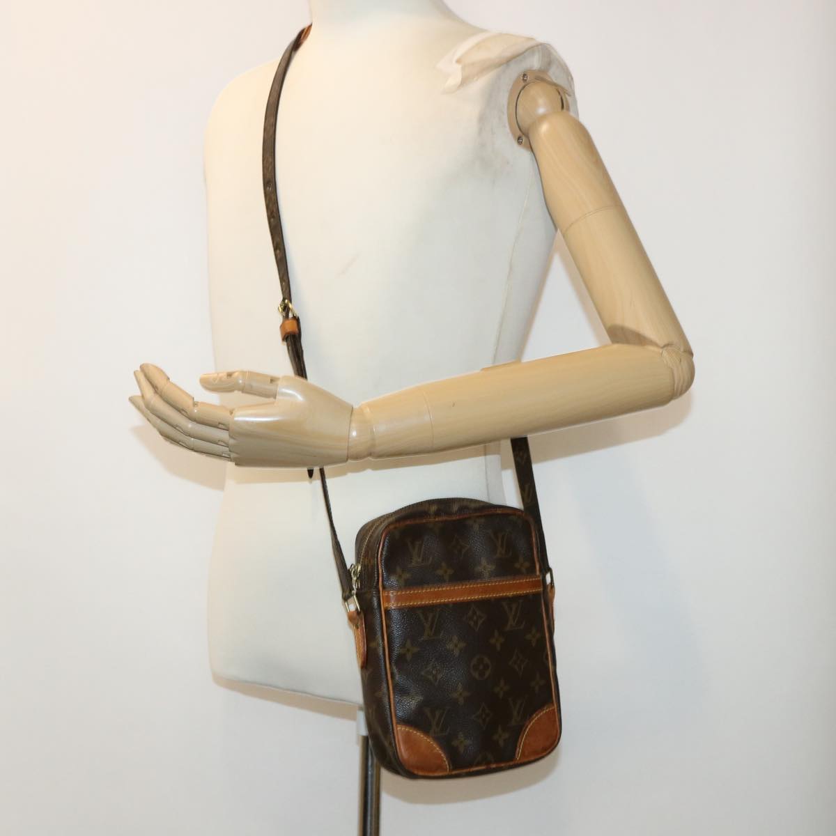 LOUIS VUITTON Monogram Danube Shoulder Bag M45266 LV rd5391