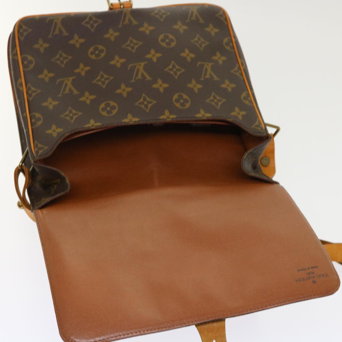 LOUIS VUITTON Monogram Cartouchiere GM Shoulder Bag M51252 LV rd5394