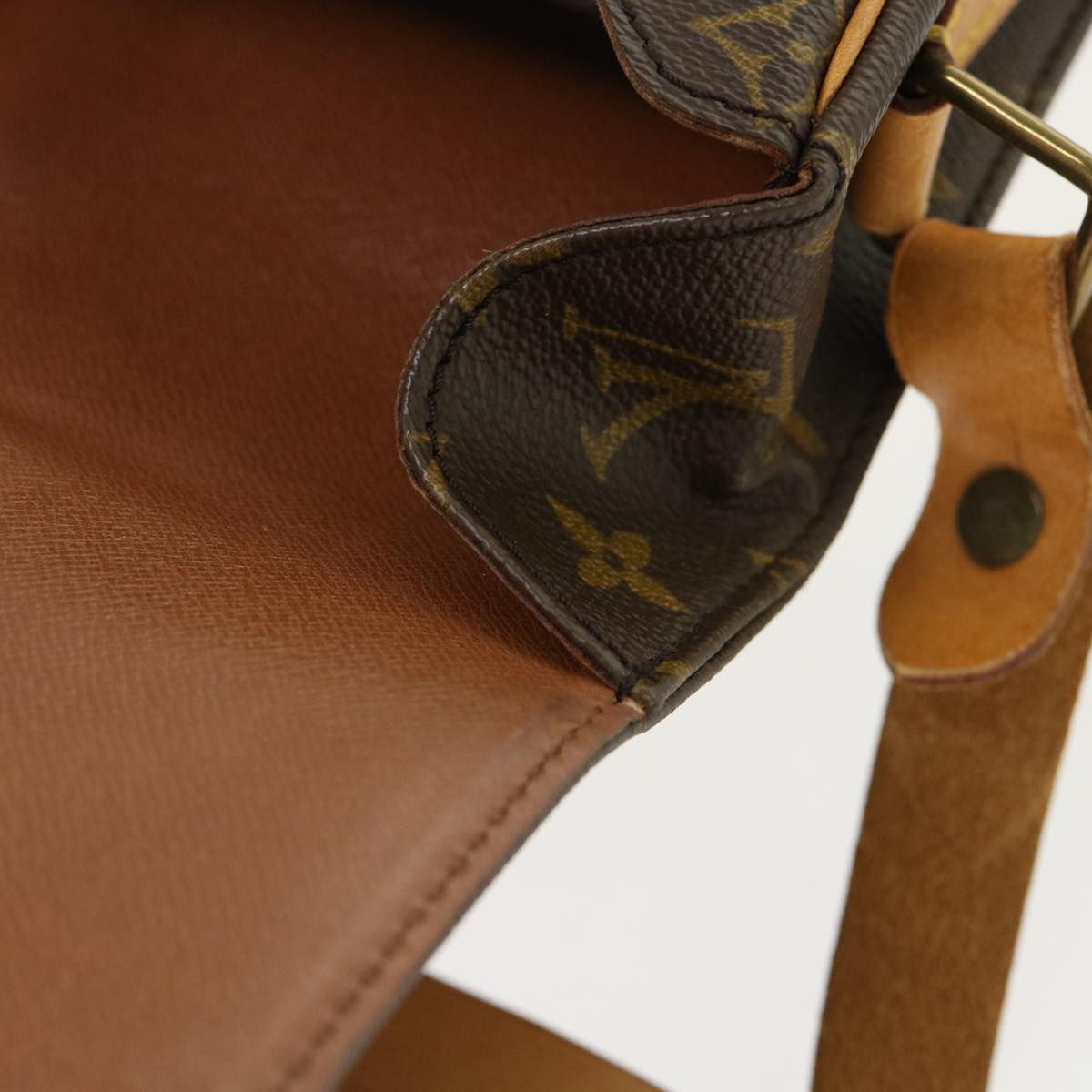 LOUIS VUITTON Monogram Cartouchiere GM Shoulder Bag M51252 LV rd5394