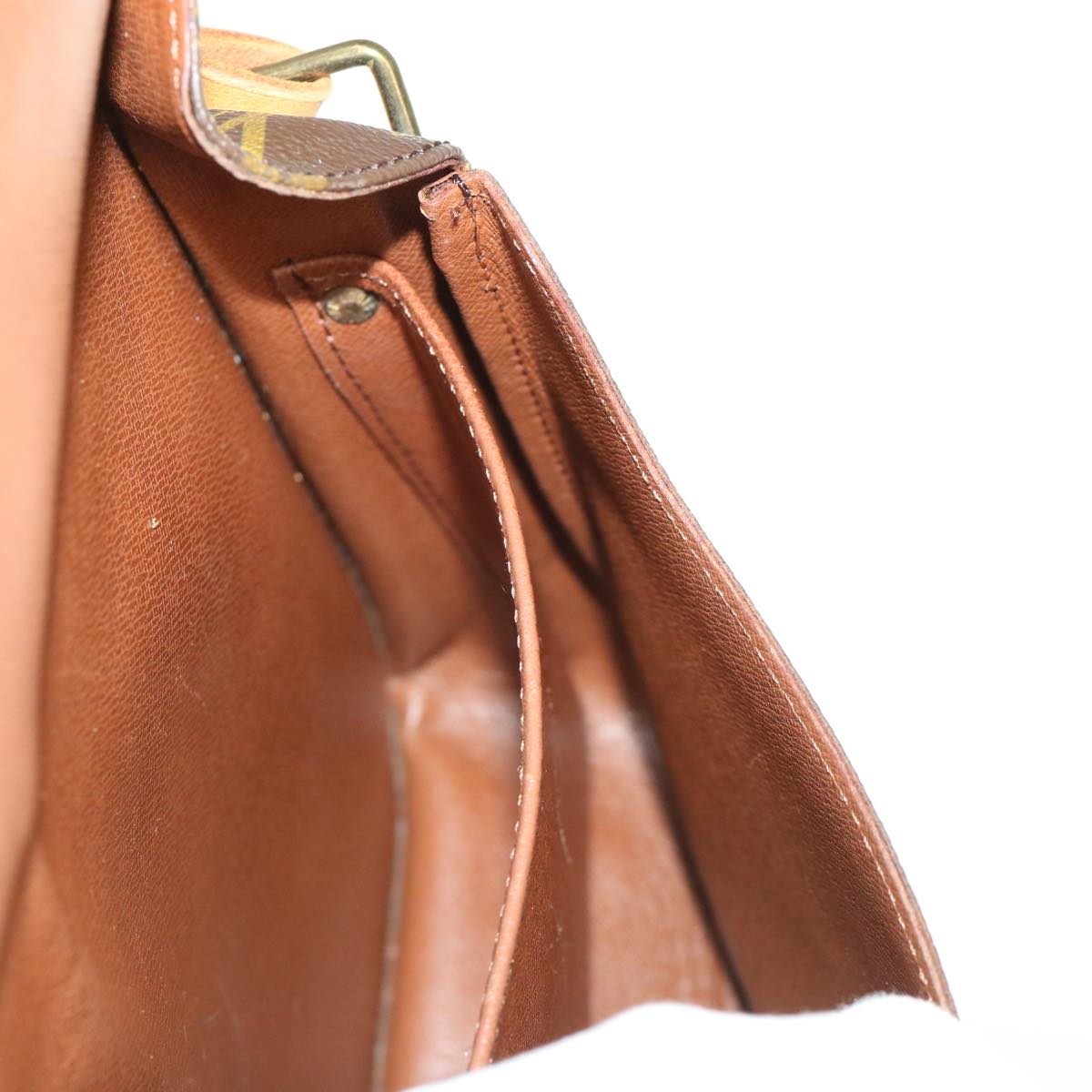 LOUIS VUITTON Monogram Cartouchiere GM Shoulder Bag M51252 LV rd5394