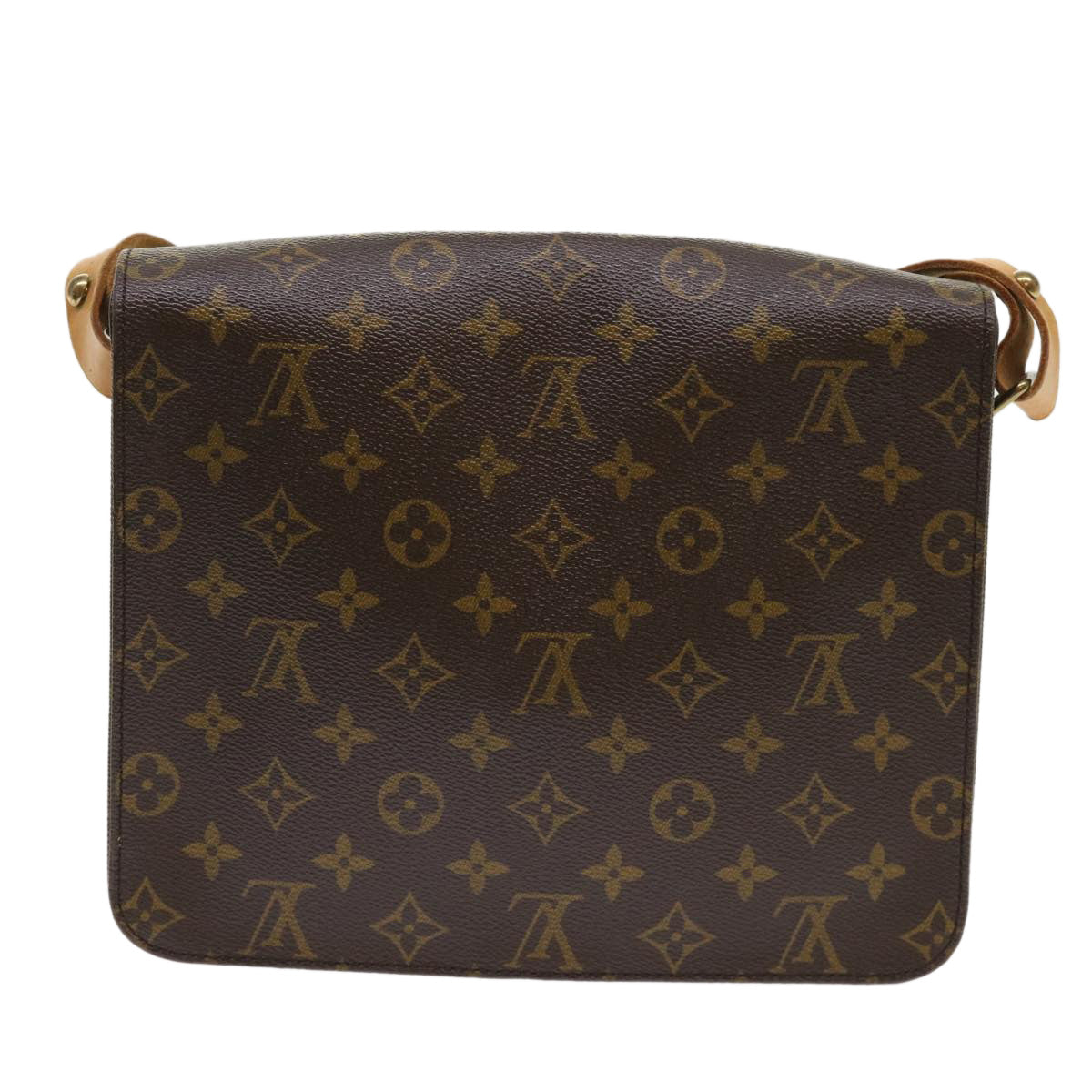 LOUIS VUITTON Monogram Cartouchiere GM Shoulder Bag M51252 LV rd5394