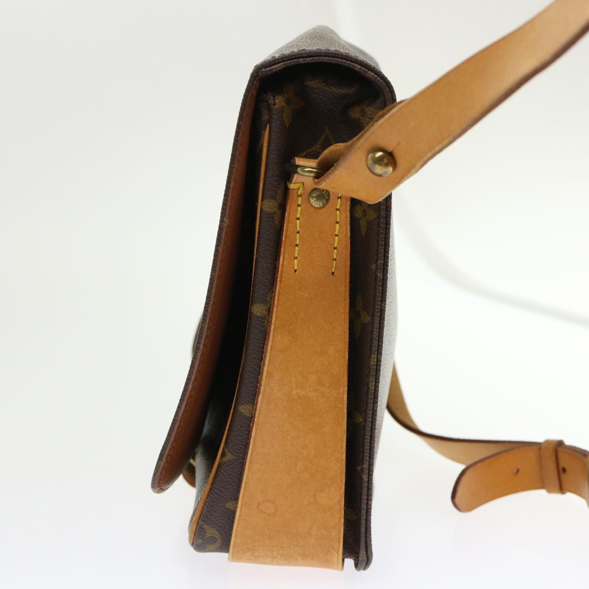 LOUIS VUITTON Monogram Cartouchiere GM Shoulder Bag M51252 LV rd5394