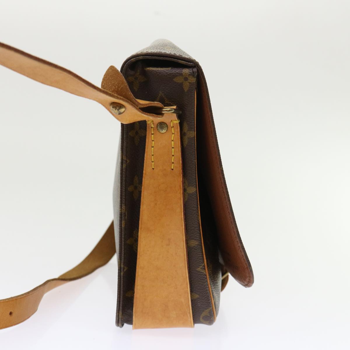 LOUIS VUITTON Monogram Cartouchiere GM Shoulder Bag M51252 LV rd5394