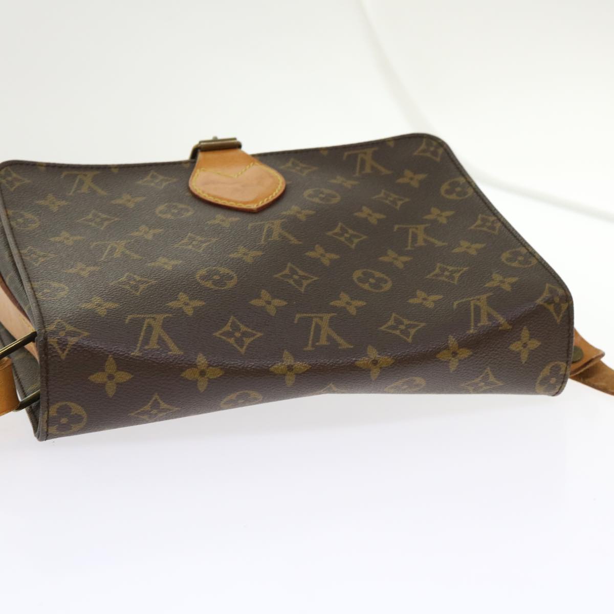 LOUIS VUITTON Monogram Cartouchiere GM Shoulder Bag M51252 LV rd5394