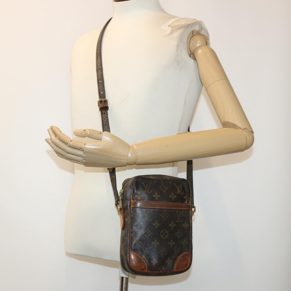 LOUIS VUITTON Monogram Danube Shoulder Bag M45266 LV rd5395