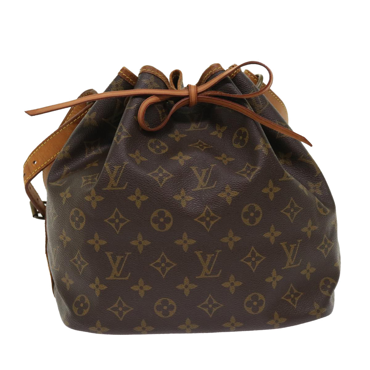 LOUIS VUITTON Monogram Petit Noe Shoulder Bag M42226 LV rd5399