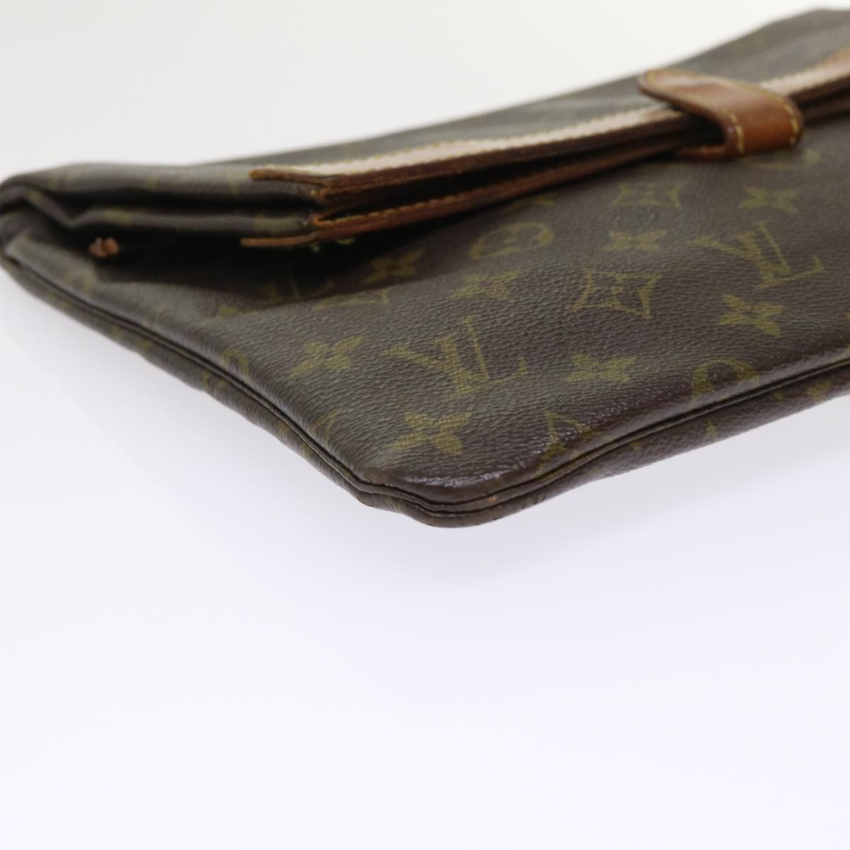 LOUIS VUITTON Monogram Pochette Priant Clutch Bag M51805 LV rd5400