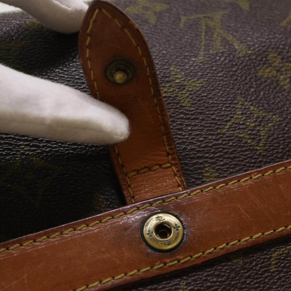 LOUIS VUITTON Monogram Pochette Priant Clutch Bag M51805 LV rd5400