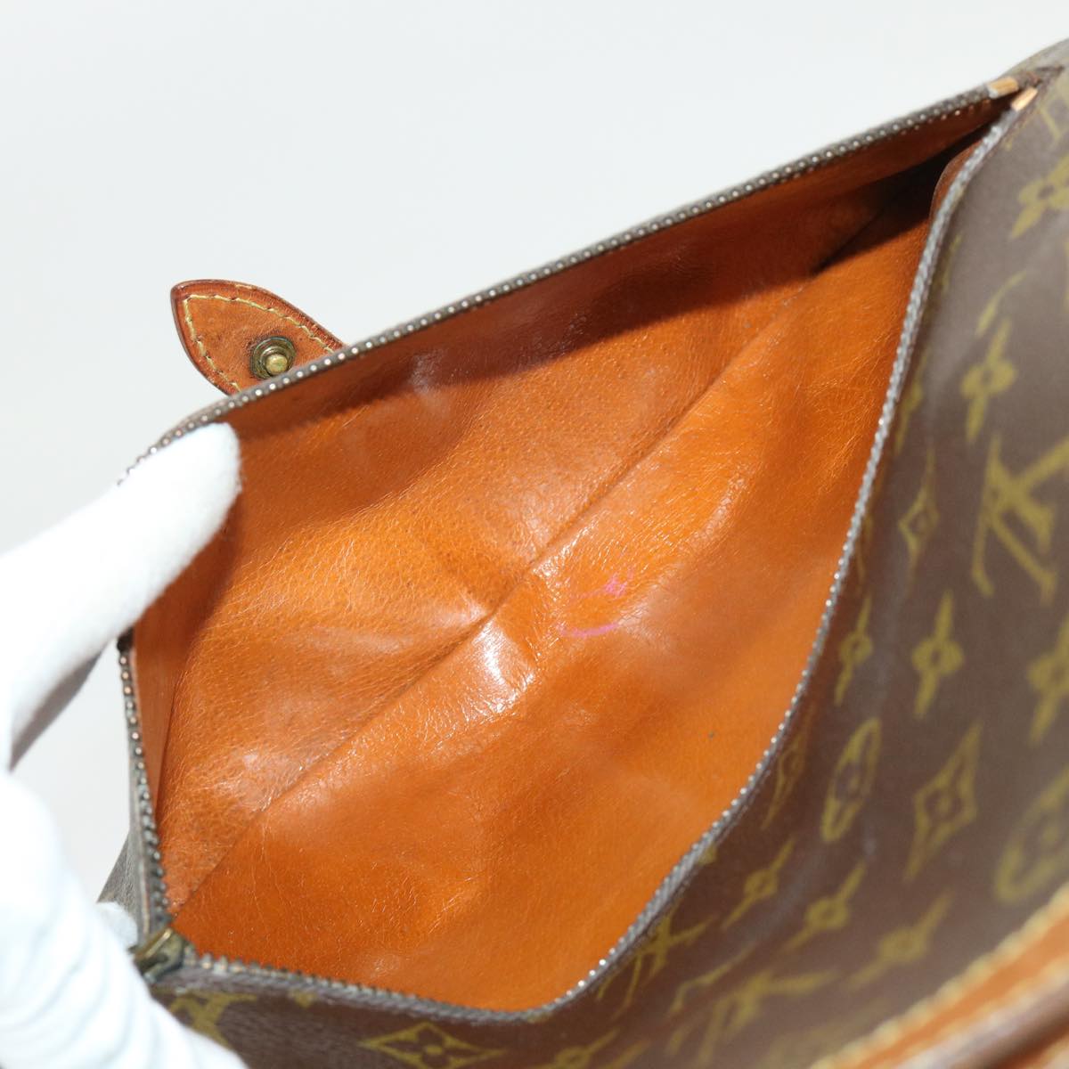 LOUIS VUITTON Monogram Pochette Priant Clutch Bag M51805 LV rd5400
