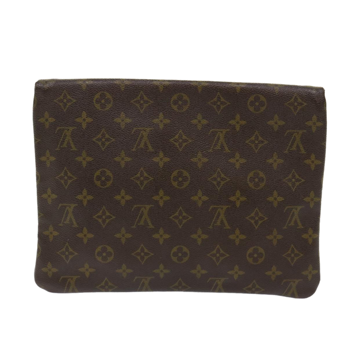 LOUIS VUITTON Monogram Pochette Priant Clutch Bag M51805 LV rd5400