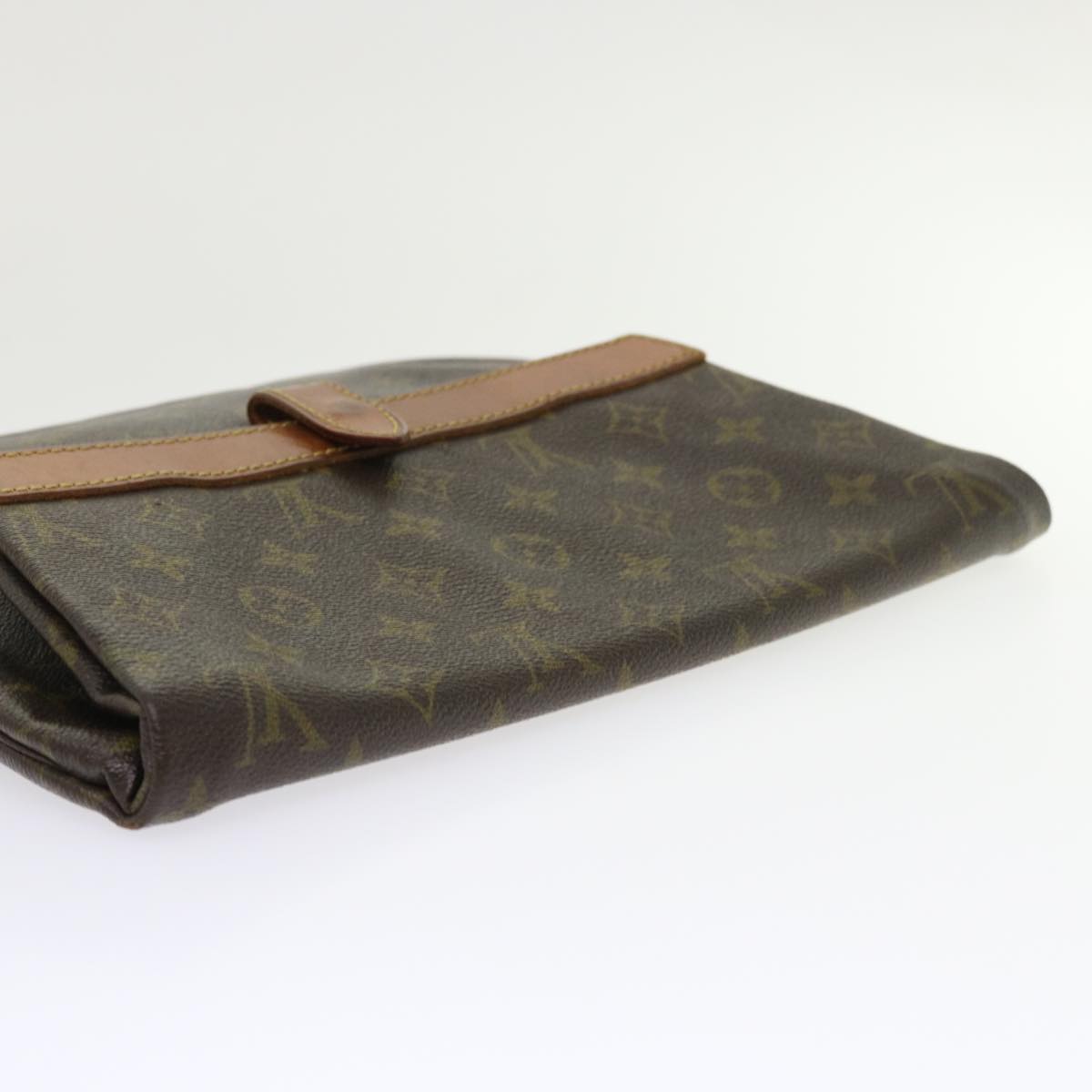 LOUIS VUITTON Monogram Pochette Priant Clutch Bag M51805 LV rd5400