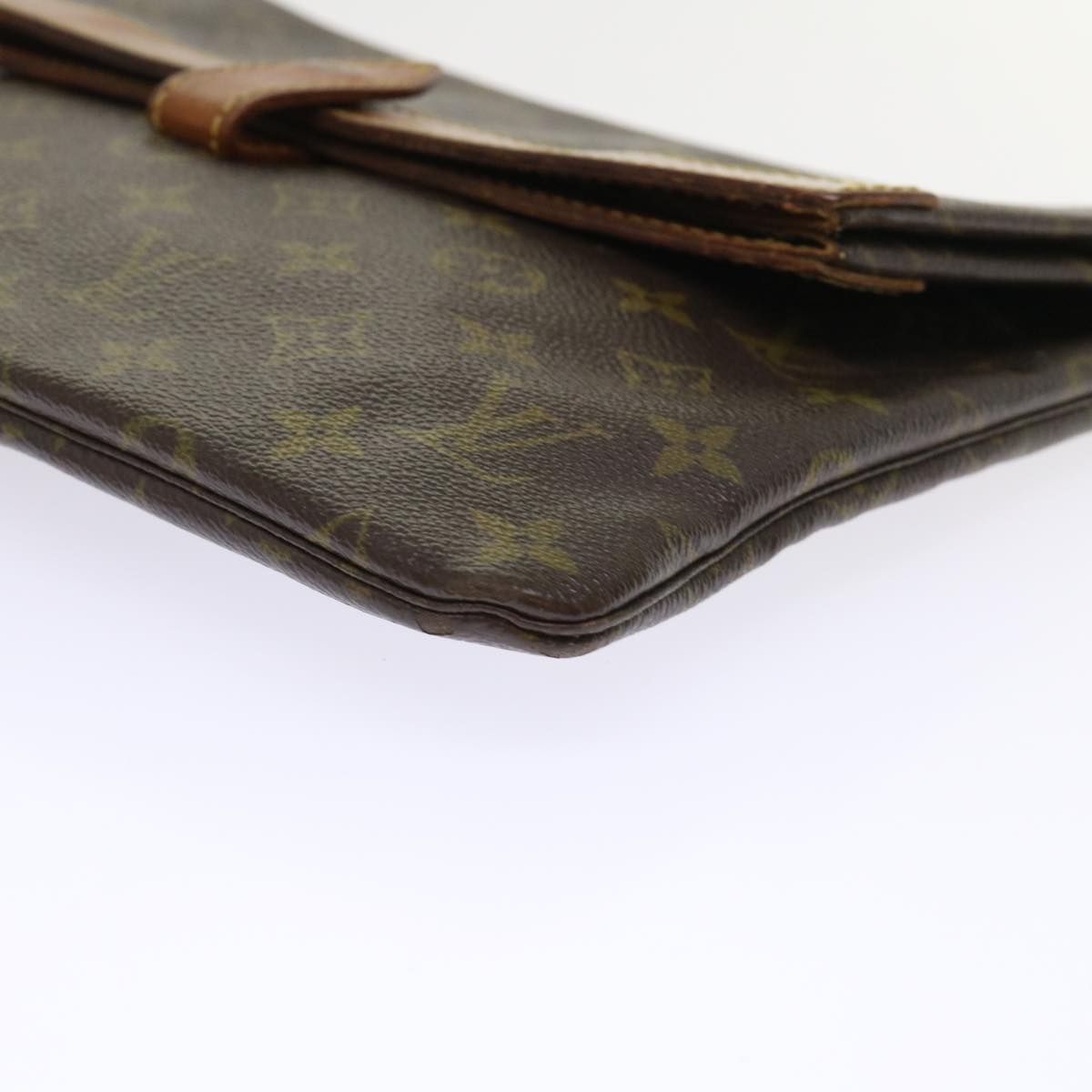 LOUIS VUITTON Monogram Pochette Priant Clutch Bag M51805 LV rd5400