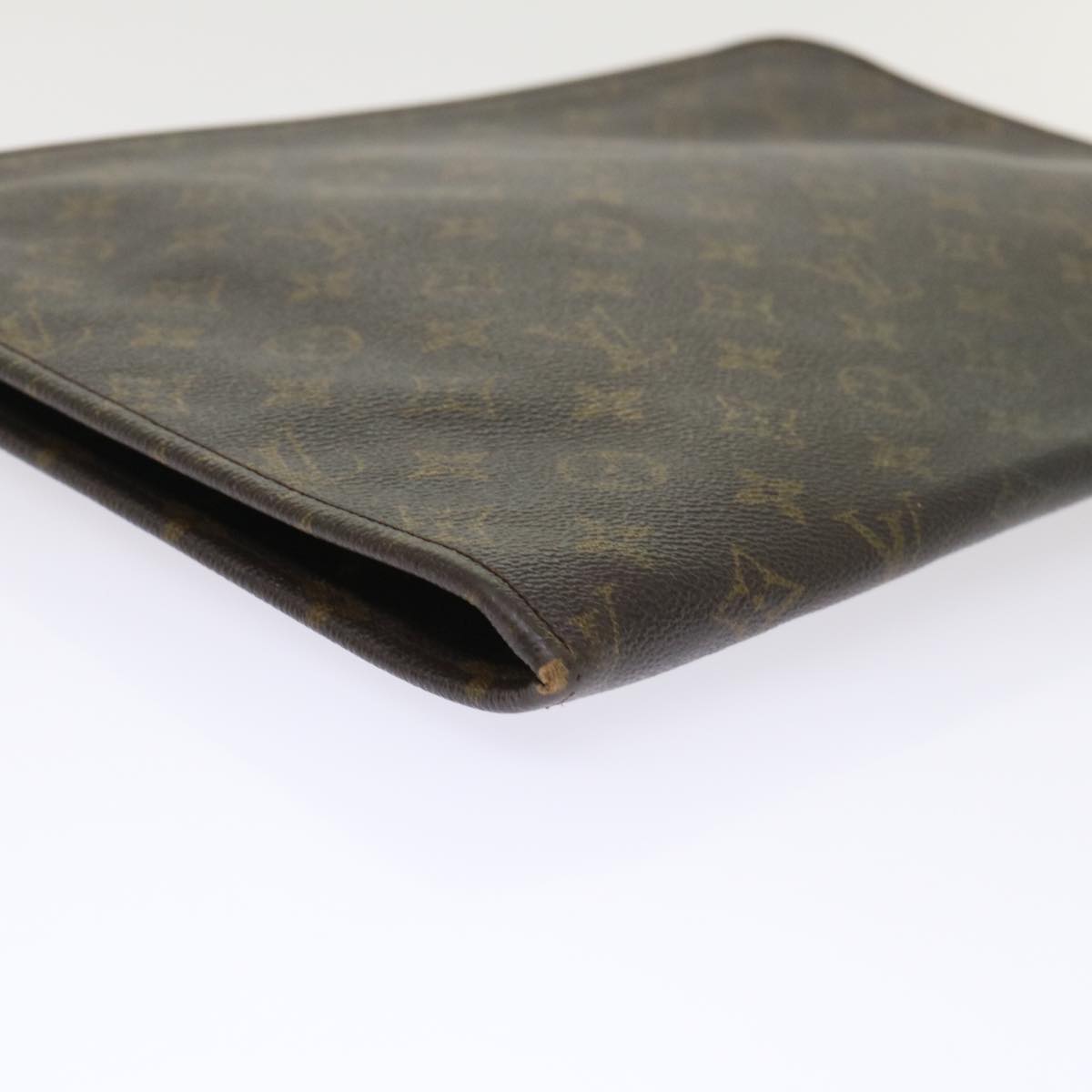 LOUIS VUITTON Monogram Poche Document Briefcase M53400 LV rd5407