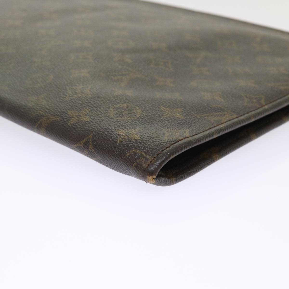 LOUIS VUITTON Monogram Poche Document Briefcase M53400 LV rd5407