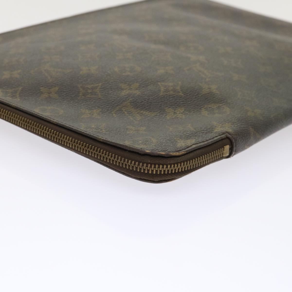 LOUIS VUITTON Monogram Poche Document Briefcase M53400 LV rd5407