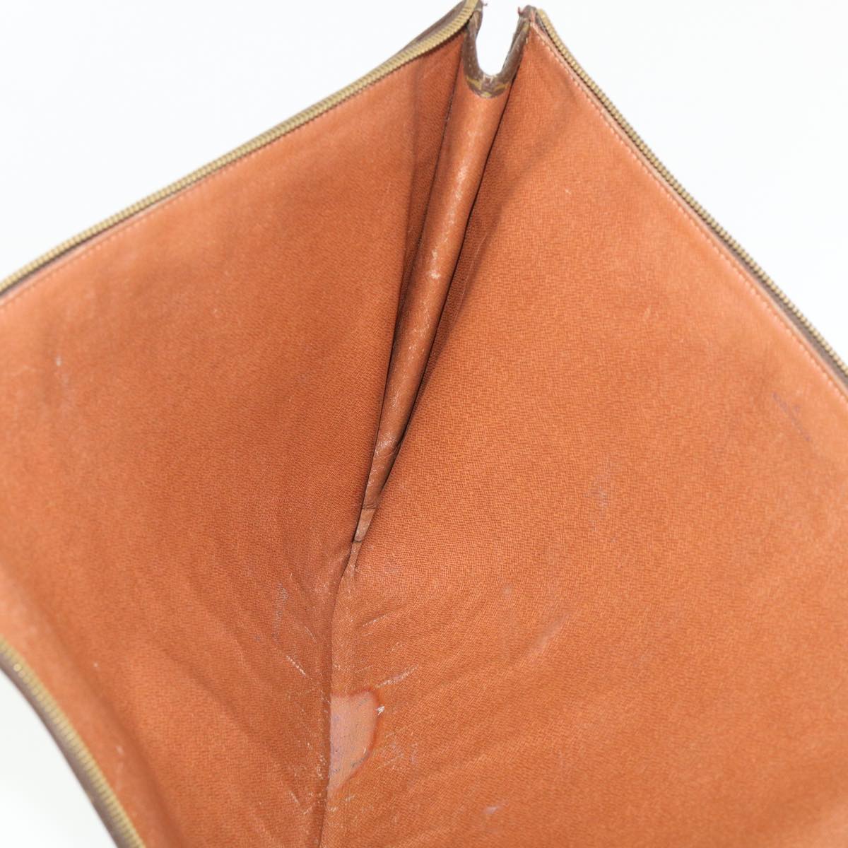 LOUIS VUITTON Monogram Poche Document Briefcase M53400 LV rd5407