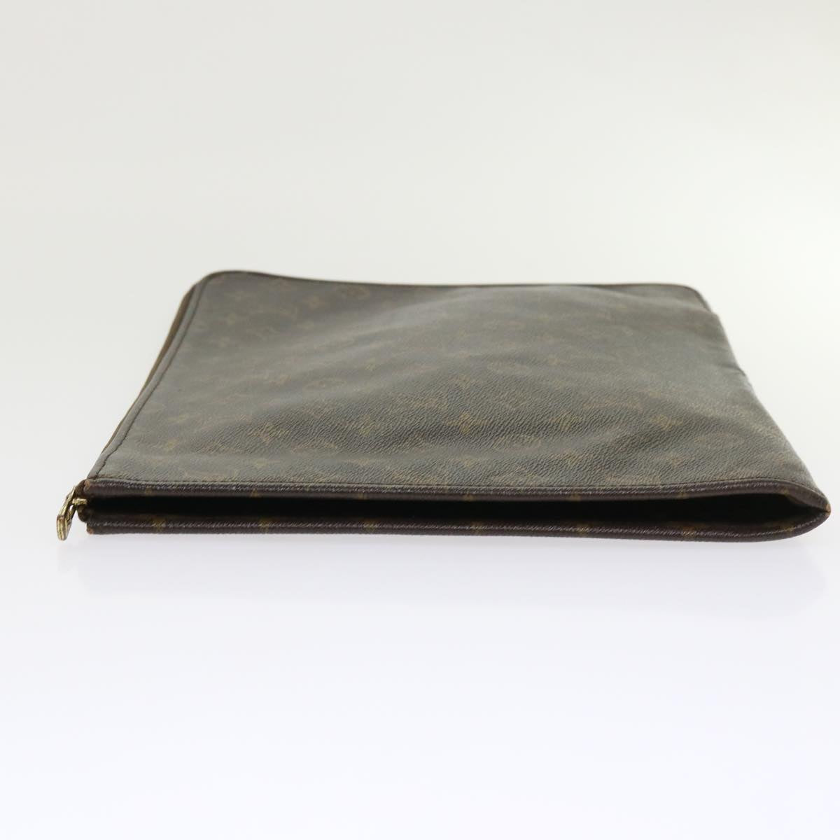 LOUIS VUITTON Monogram Poche Document Briefcase M53400 LV rd5407