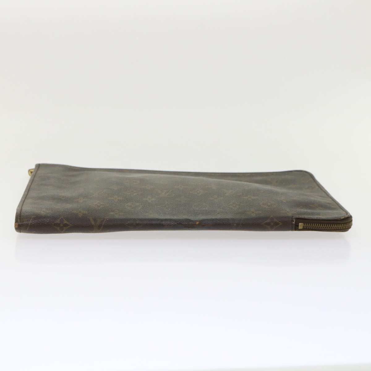 LOUIS VUITTON Monogram Poche Document Briefcase M53400 LV rd5407