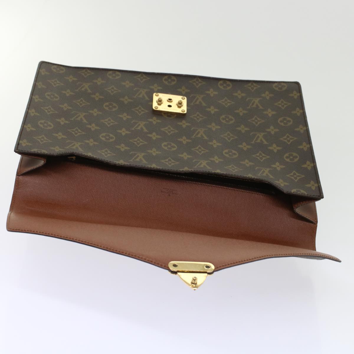 LOUIS VUITTON Monogram Porte Documents Bandouliere Bag 2way M53338 rd5556