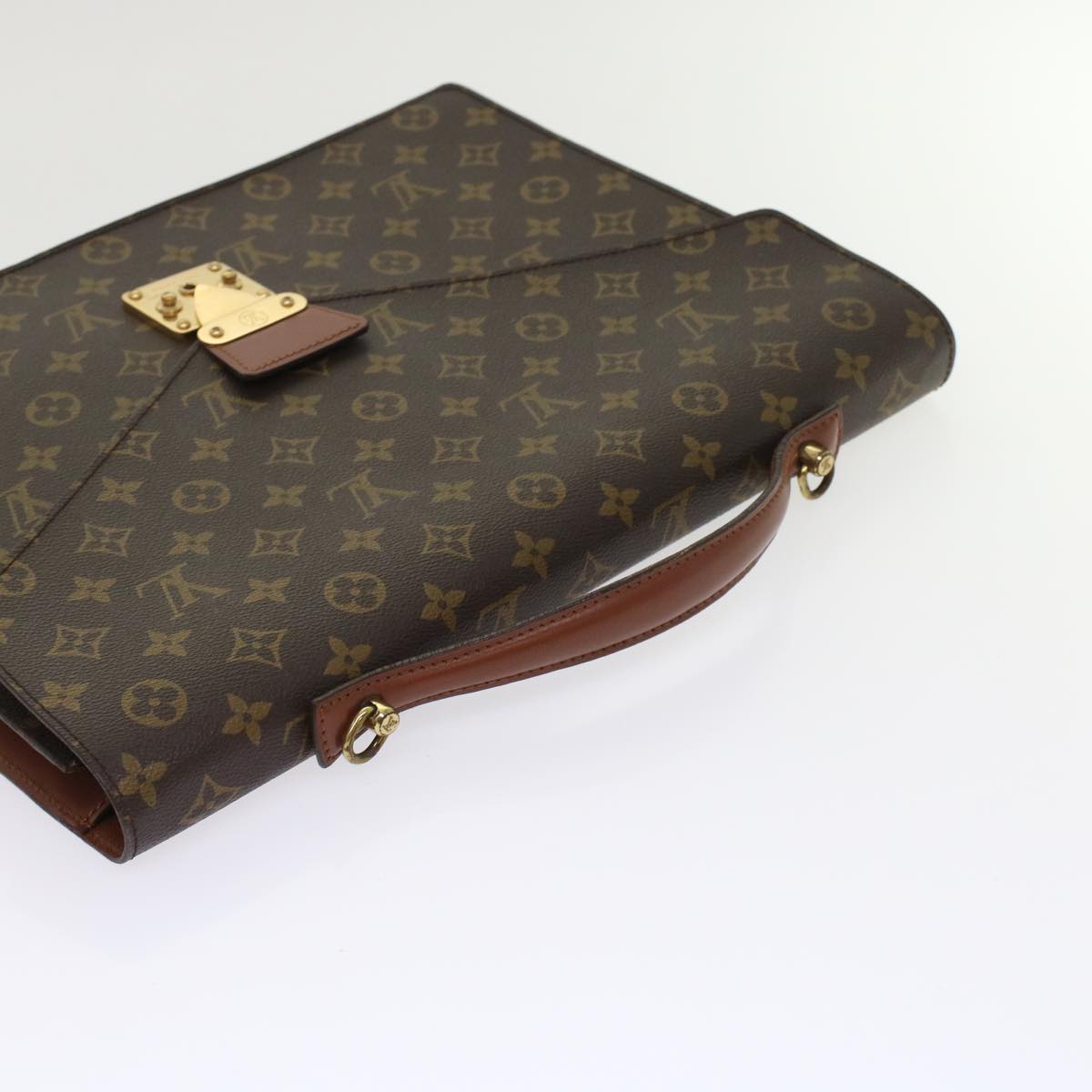 LOUIS VUITTON Monogram Porte Documents Bandouliere Bag 2way M53338 rd5556