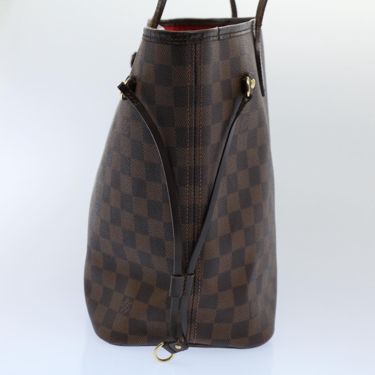 LOUIS VUITTON Damier Ebene Neverfull MM Tote Bag N51105 LV rd5789
