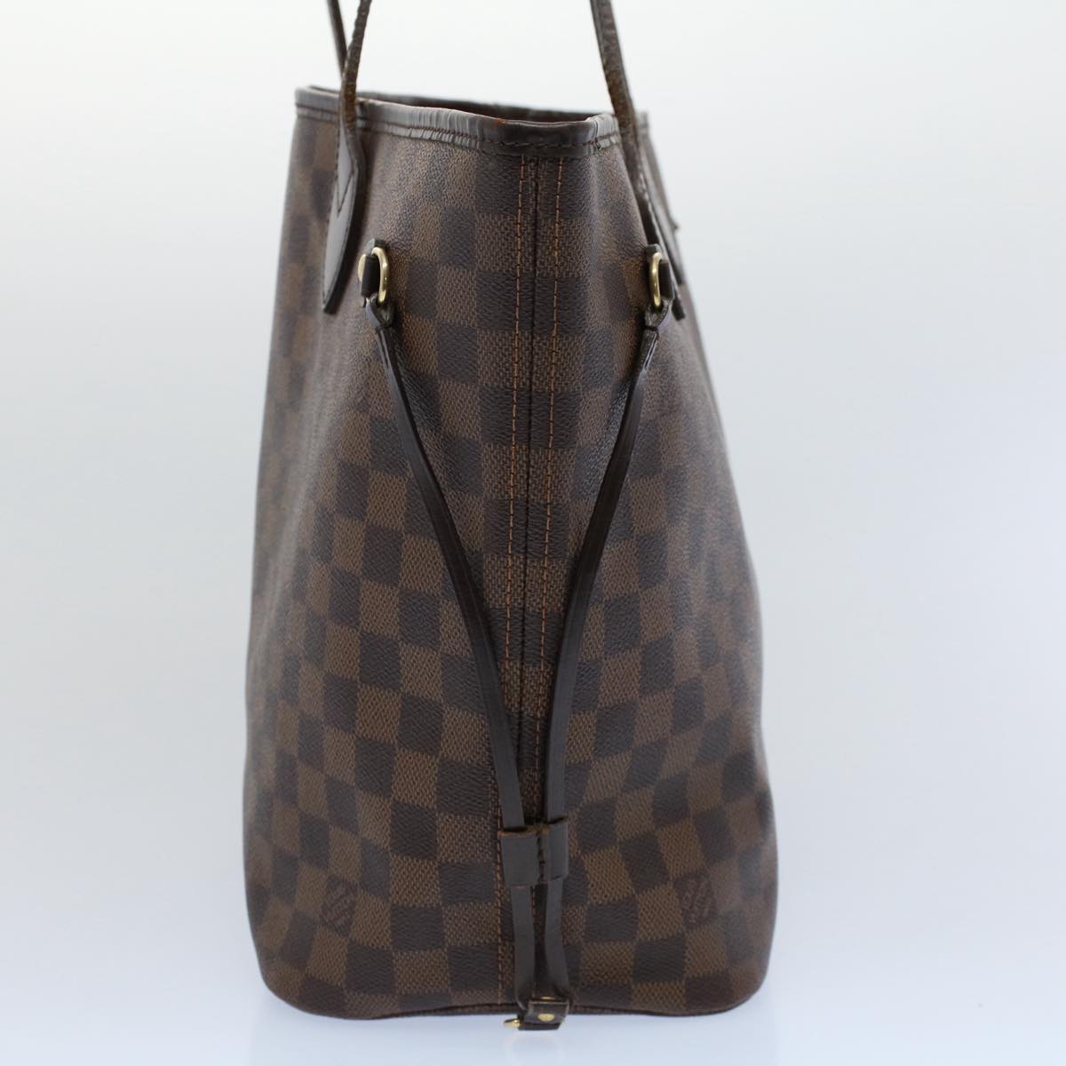 LOUIS VUITTON Damier Ebene Neverfull MM Tote Bag N51105 LV rd5789