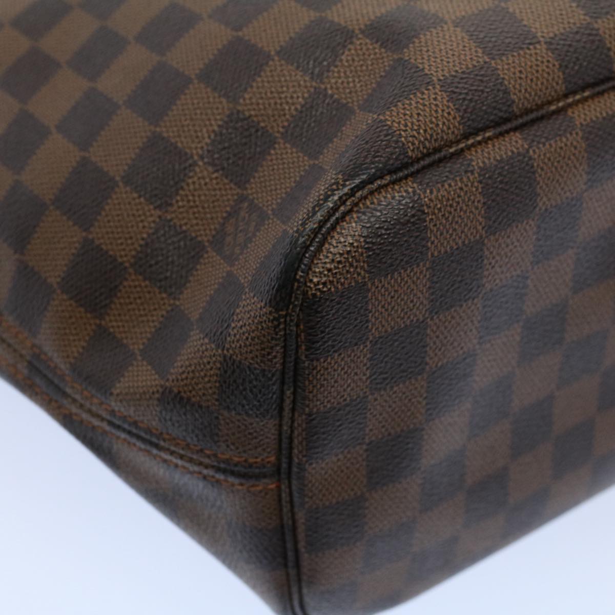 LOUIS VUITTON Damier Ebene Neverfull MM Tote Bag N51105 LV rd5793