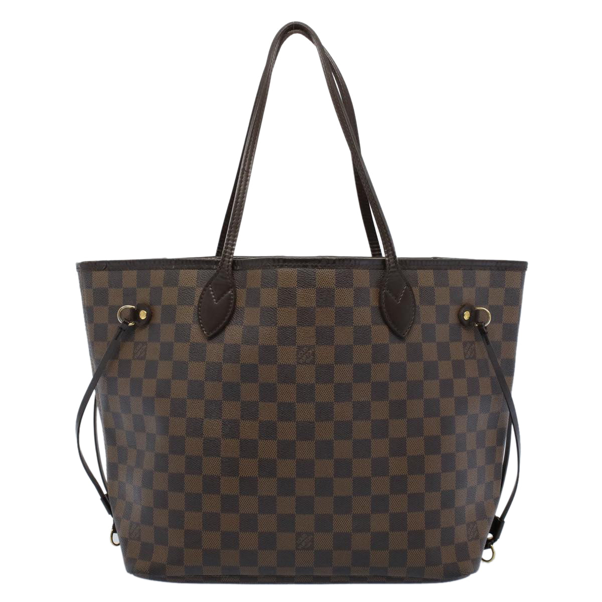 LOUIS VUITTON Damier Ebene Neverfull MM Tote Bag N51105 LV rd5793
