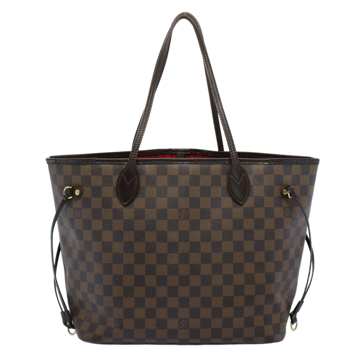 LOUIS VUITTON Damier Ebene Neverfull MM Tote Bag N51105 LV rd5793