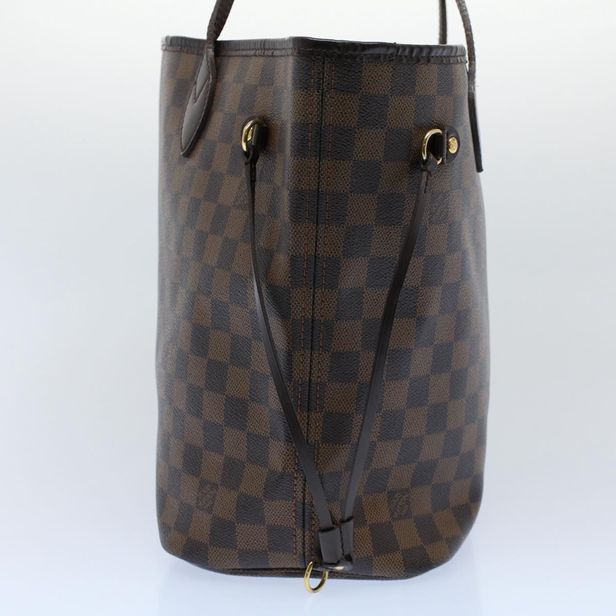 LOUIS VUITTON Damier Ebene Neverfull MM Tote Bag N51105 LV rd5793