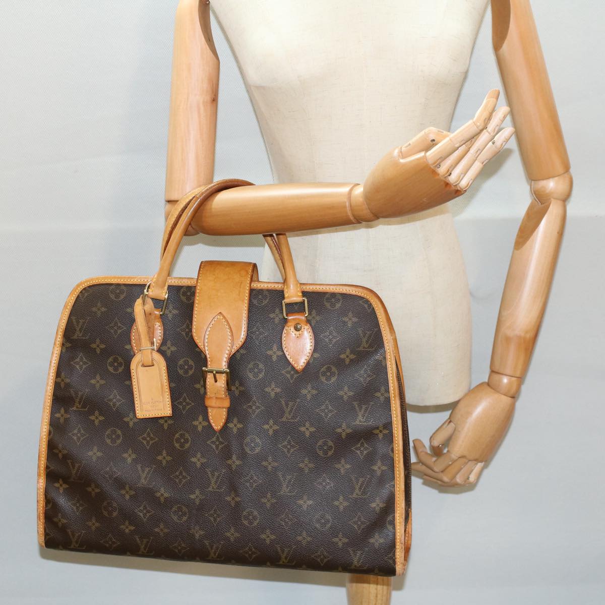 LOUIS VUITTON Monogram Rivoli Hand Bag M53380 LV rd5849