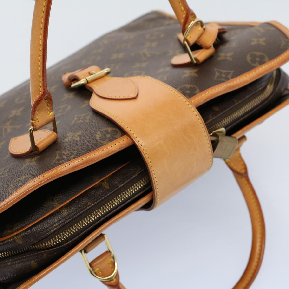 LOUIS VUITTON Monogram Rivoli Hand Bag M53380 LV rd5851