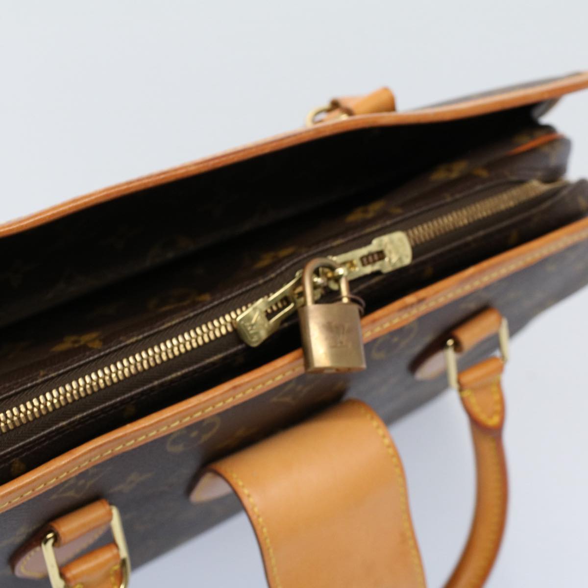 LOUIS VUITTON Monogram Rivoli Hand Bag M53380 LV rd5851