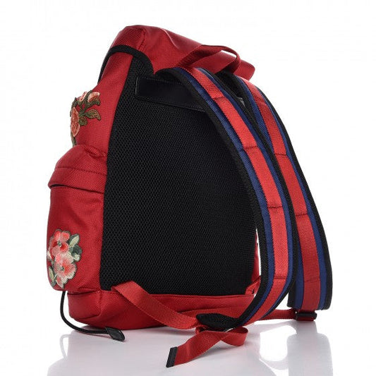 Luxury Gucci Trending 2025 Backpack with Patches in Red