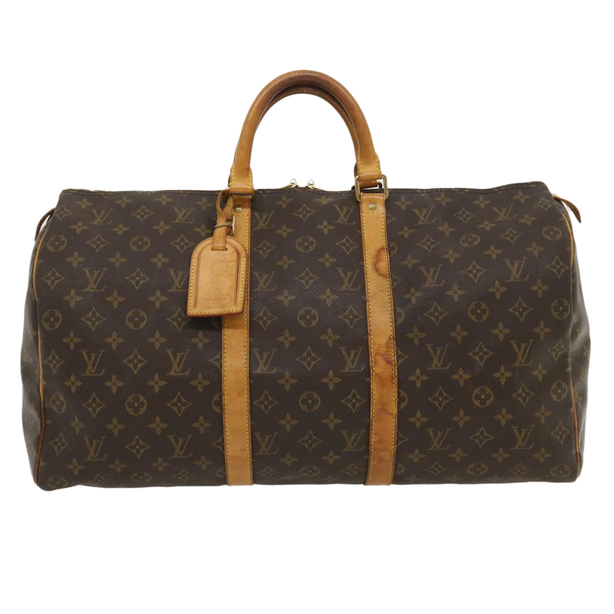 LOUIS VUITTON Monogram Keepall 50 Boston Bag M41426 LV rh108