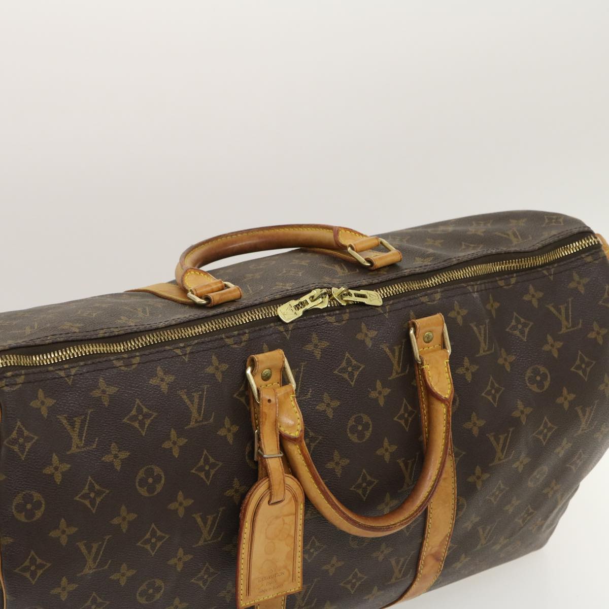 LOUIS VUITTON Monogram Keepall 50 Boston Bag M41426 LV rh108