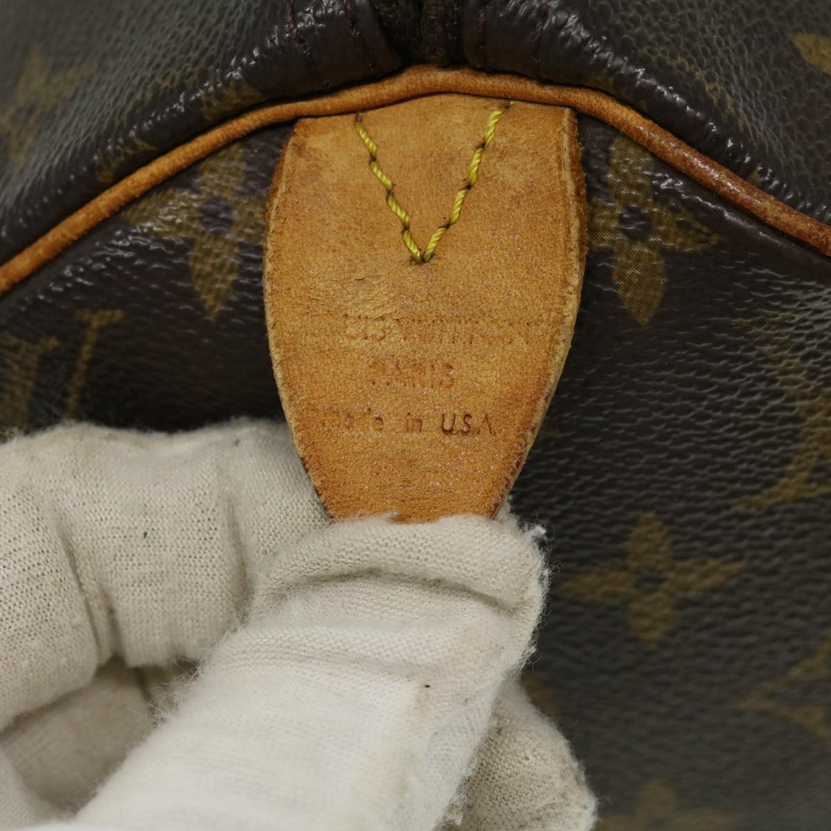 LOUIS VUITTON Monogram Speedy 30 Hand Bag M41526 LV rh173