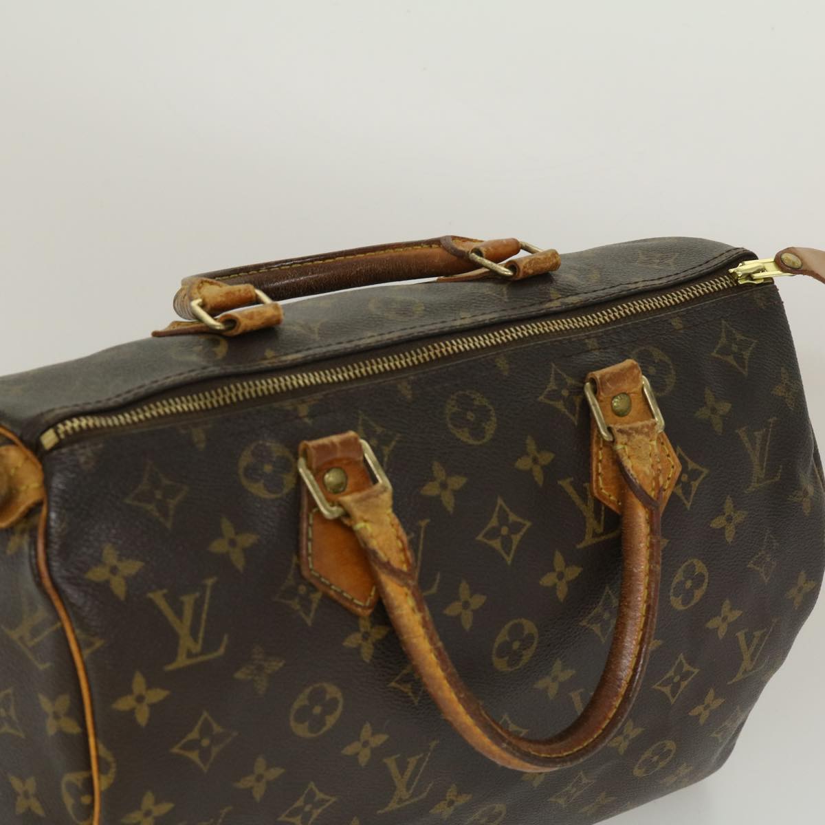 LOUIS VUITTON Monogram Speedy 30 Hand Bag M41526 LV rh173